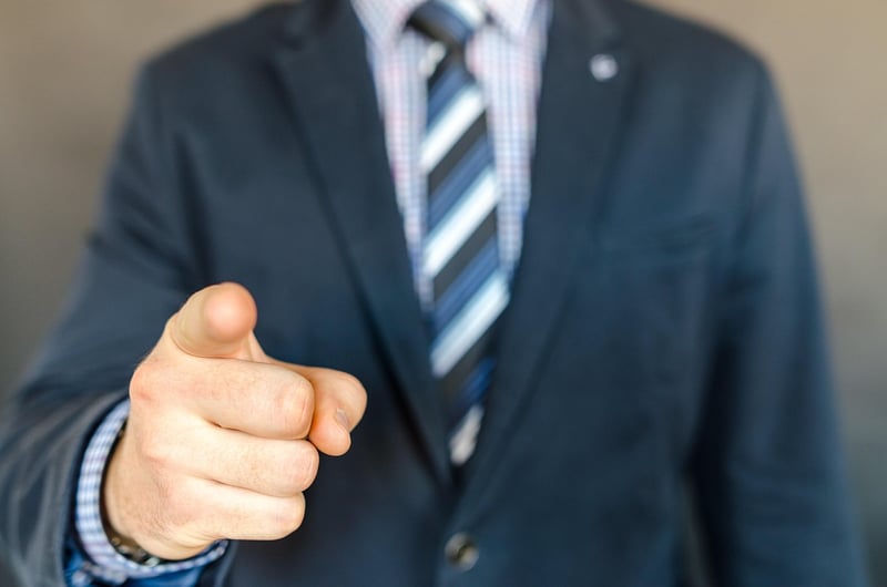 Businessman with tie